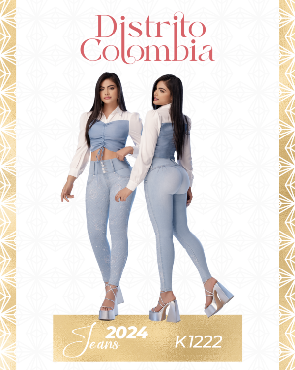 Jeans Colombiano Levantapompas